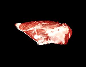 1 Lb Beef Chuck (Clod Steak, Trimmed to 1/4" Fat, Select Grade, Cooked, Braised)