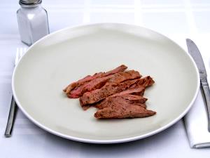 1 Lb Beef Chuck (Shoulder Clod, Top Blade Steak, Lean Only, Trimmed to 0" Fat, Choice Grade)