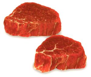 1 Lb Beef Chuck (Top Blade, Lean Only, Trimmed to 1/4" Fat, Choice Grade)