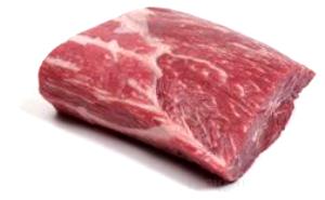 1 Lb Beef Chuck (Top Blade, Lean Only, Trimmed to 1/4" Fat)