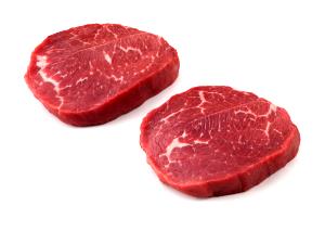 1 Lb Beef Knuckle (Tip Center, Steak, Lean Only, Trimmed to 0" Fat, Choice Grade, Cooked, Grilled)