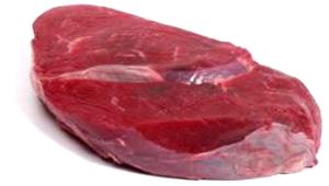 1 Lb Beef Tip Round (Trimmed to 1/4" Fat)