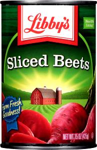 1 Lb Beets (Solids and Liquids, Canned)