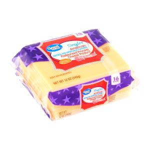 1 Lb Cheddar or American Cheese (Fat Free, Pasteurized)