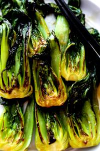 1 Lb Chinese Cabbage (Bok-Choy, Pak-Choi) (with Salt, Drained, Cooked, Boiled)