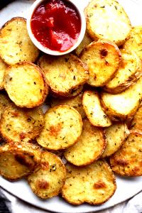 1 Lb French Fried Potatoes (Cottage Cut, Par Fried, with Salt, Frozen, Oven-Heated)