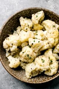 1 Lb Green Cauliflower (with Salt, Cooked)