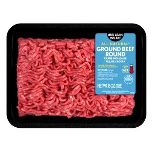 1 Lb Ground Beef (85% Lean / 15% Fat, Loaf, Cooked, Baked)