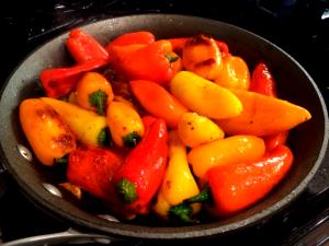 1 Lb Sweet Red Peppers (Sauteed)