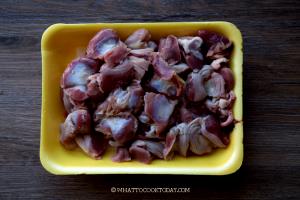 1 Lb Turkey Heart (Cooked, Simmered)