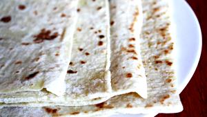 1 Lefse (about 6" Dia) Norwegian Lefse (Potato and Flour Pancake)