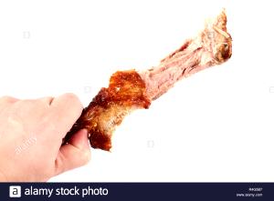 1 Leg, Bone Removed Turkey Leg Meat (Young Hen, Cooked, Roasted)