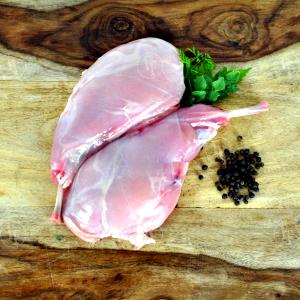 1 Leg (leg And Thigh) (yield After Cooking, Bone Removed) Wild Rabbit