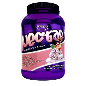 1 level scoop (28 g) Nectar Strawberry Mousse Whey Protein Isolate