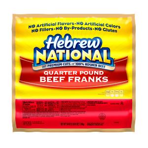 1 link (113 g) Quarter Pound Beef Franks