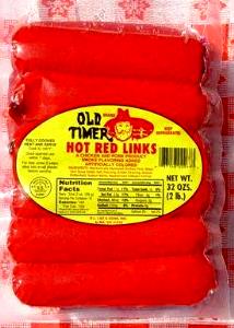 1 link (2 oz) Red Hot Links