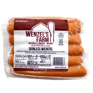 1 link (2 oz) Skinless Wieners