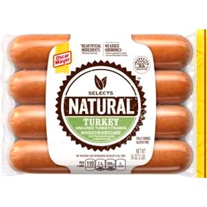 1 link (57 g) All Natural Uncured Franks