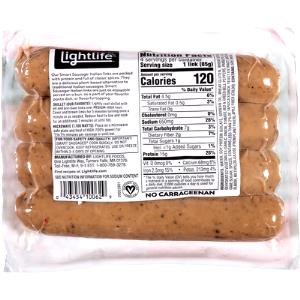 1 link (64 g) Veggie Italian Style Sausage