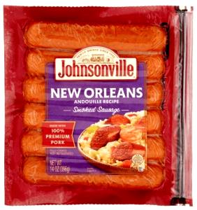 1 link (66 g) New Orleans Andouille Smoked Sausage