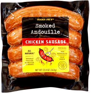 1 link (71 g) Andouille Chicken Sausage