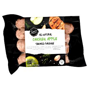 1 link (84 g) Chicken Apple Smoked Sausage