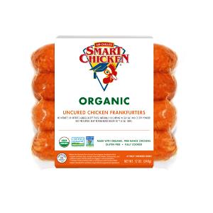 1 link (85 g) Uncured Organic Chicken Frankfurters