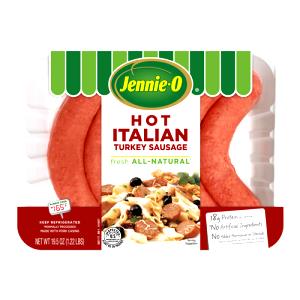 1 Link Turkey Sausage, Hot Italian, Fresh