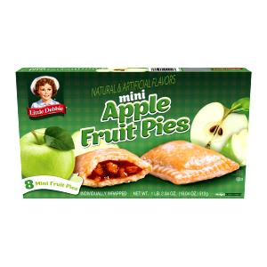 1 Little Debbie Dutch Apple (4-1/4" X 2-1/8" X 5/8") Fruit Filled Cookie Bar