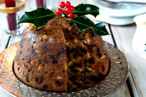 1 Loaf (3" Dia, 4" High) Plum Pudding