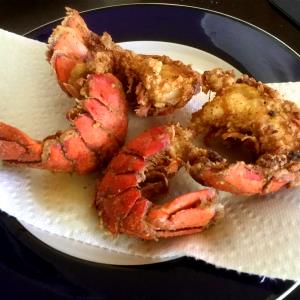 1 Lobster Yields Fried Battered Lobster