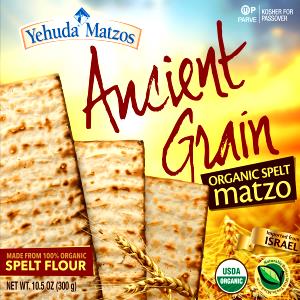 1 matzo (28 g) Organic Spelt Matzos