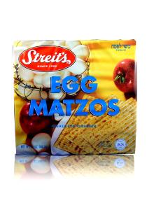 1 matzo (34 g) Egg Matzos