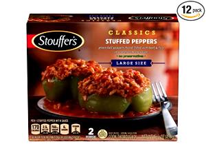 1 Meal (11.75 Oz) Stuffed Green Pepper (Diet Frozen Meal)