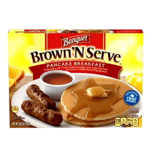 1 meal (142 g) Brown 