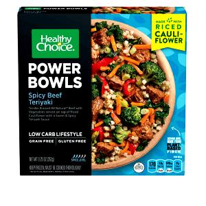 1 meal (262 g) Power Bowls Spicy Beef Teriyaki