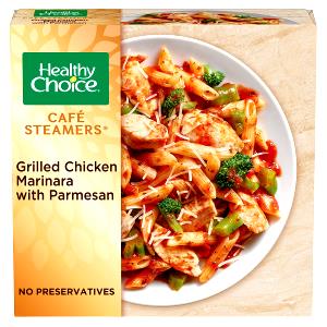 1 meal (269 g) Fresh Flavor Steamers - Steak Parmesan Pasta