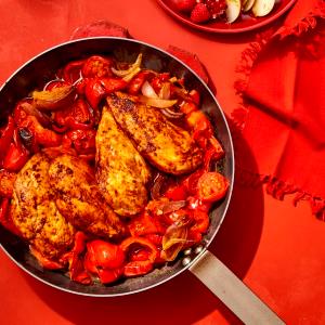 1 meal (285 g) Tomato-Garlic Chicken & Grains