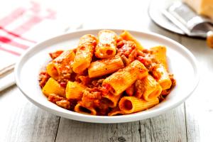 1 meal (298 g) Pasta Al Dente - Rigatoni con Pesce