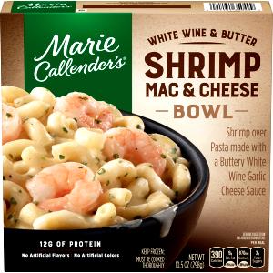 1 meal (298 g) Shrimp Mac & Cheese Bowl