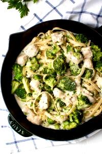 1 Meal Fettucine Chicken & Brocolli