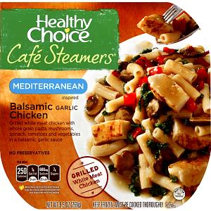 1 Meal Mediterranean Inspired Café Steamers, Balsamic Garlic Chicken