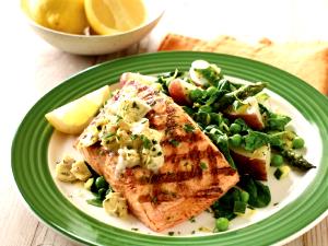 1 meal Savory Cedar Salmon (No Potatoes)