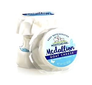 1 medallion (1 oz) Fresh Goat Cheese Medallions