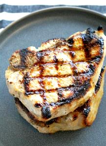 1 Medium (5.5 Oz, With Bone, Raw) (yield After Cooking, Bone And Fat Removed) Broiled or Baked Pork Chop (Lean Only Eaten)