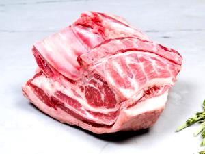 1 Medium (7 Oz, With Bone, Raw) (yield After Cooking, Bone Removed) Lamb Shoulder Chop