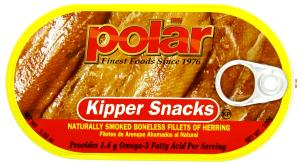 1 Medium Fillet (5" X 1-3/4" X 1/4") Smoked Kippered Herring