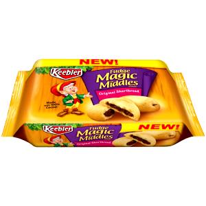 1 Medium (include Keebler Magic Middles) Shortbread Cookie with Chocolate Filling