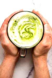 1 Medium Matcha Latte, Lactaid (Medium)