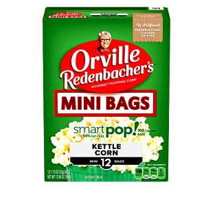 1 mini bag (31 g) Nonfat Smart Pop Butter Popcorn Mini Bags